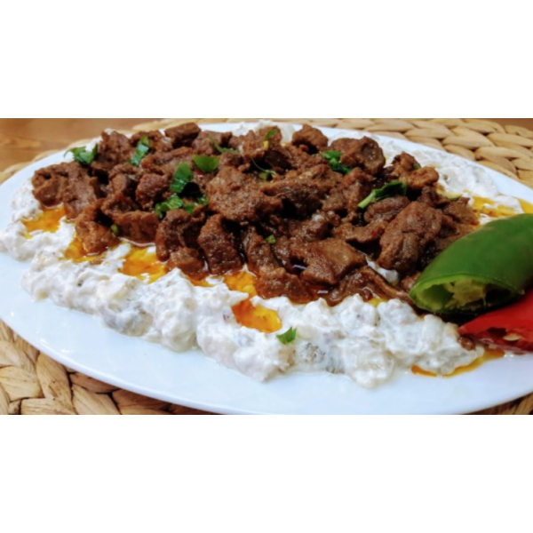 Kuşbaşılı Patlıcan Yoğurtlama - Ali Nazik