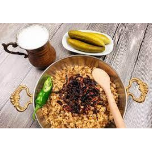 Mercimekli Bulgur Pilavı
